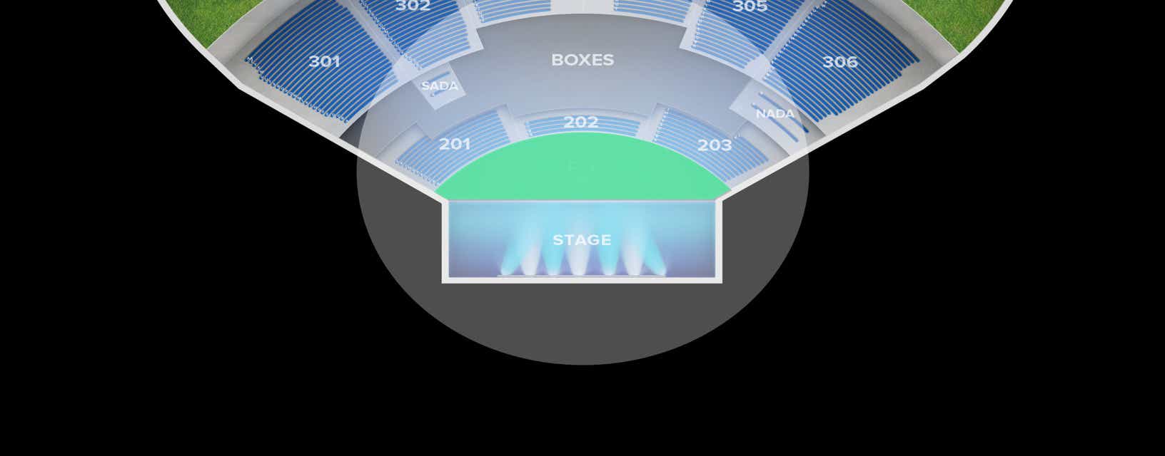 Seat view from Pit