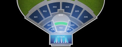 Seat view from Middle