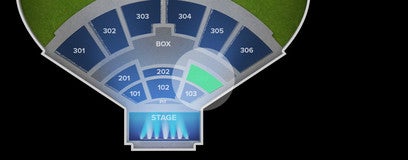 Seat view from Middle