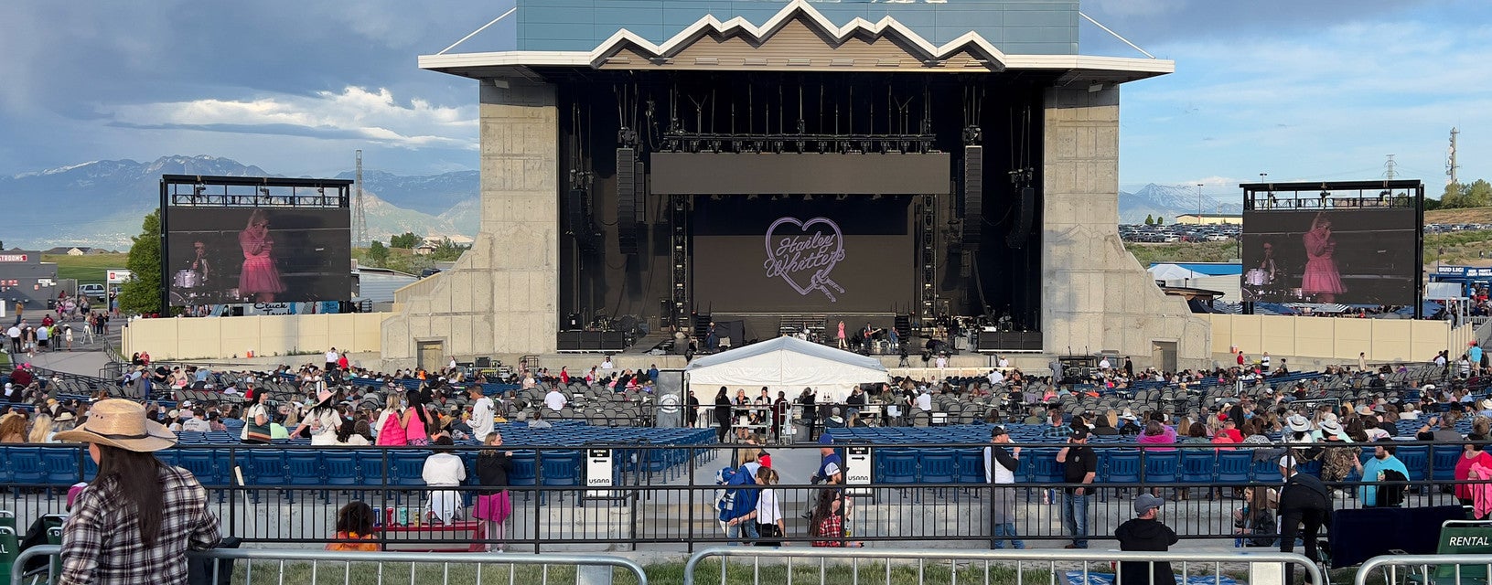 Seat view from Lawn