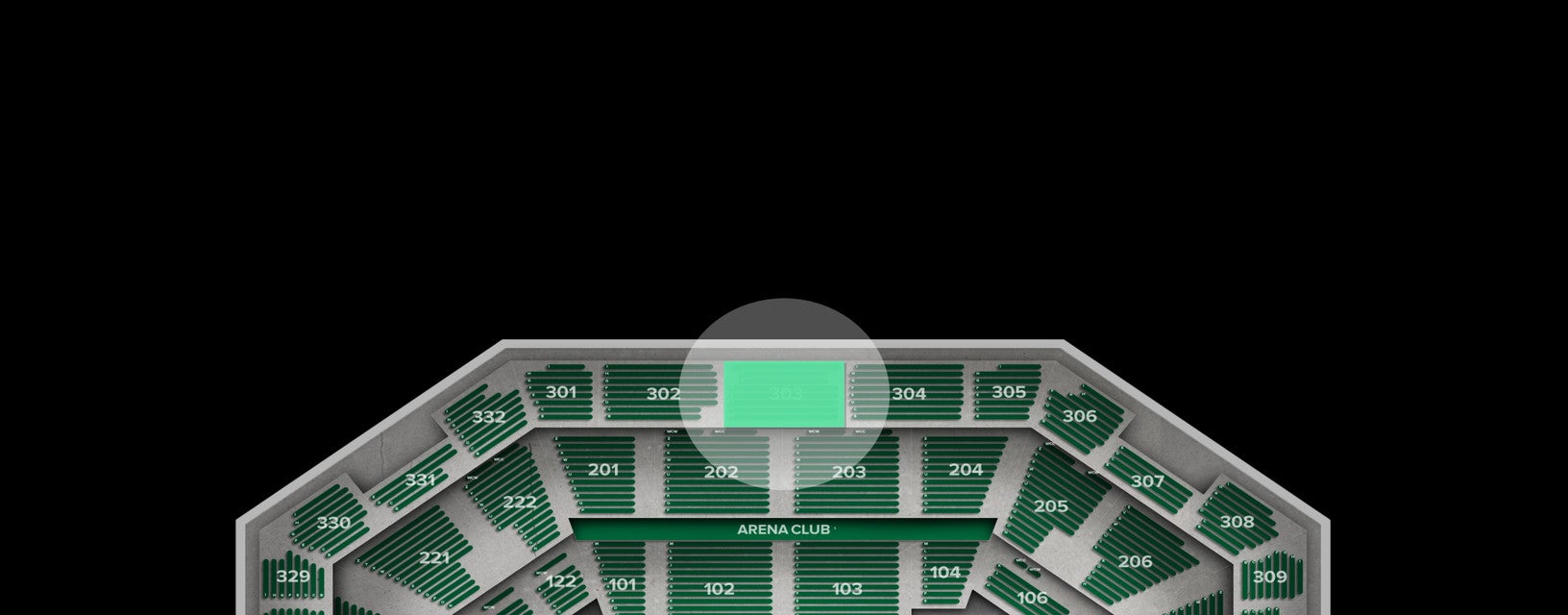 Seat view from Upper