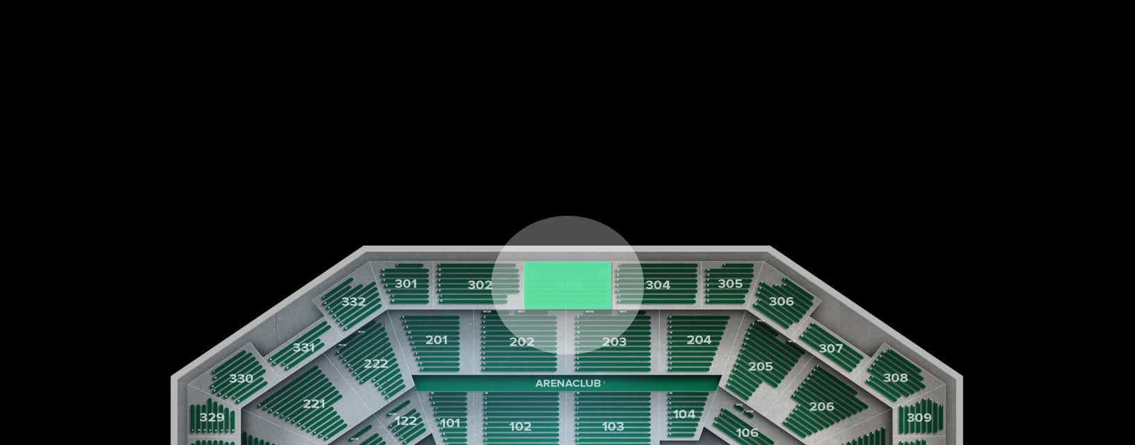 Seat view from Upper