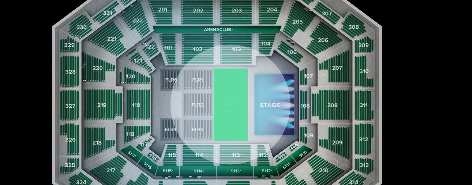 Seat view from Pit