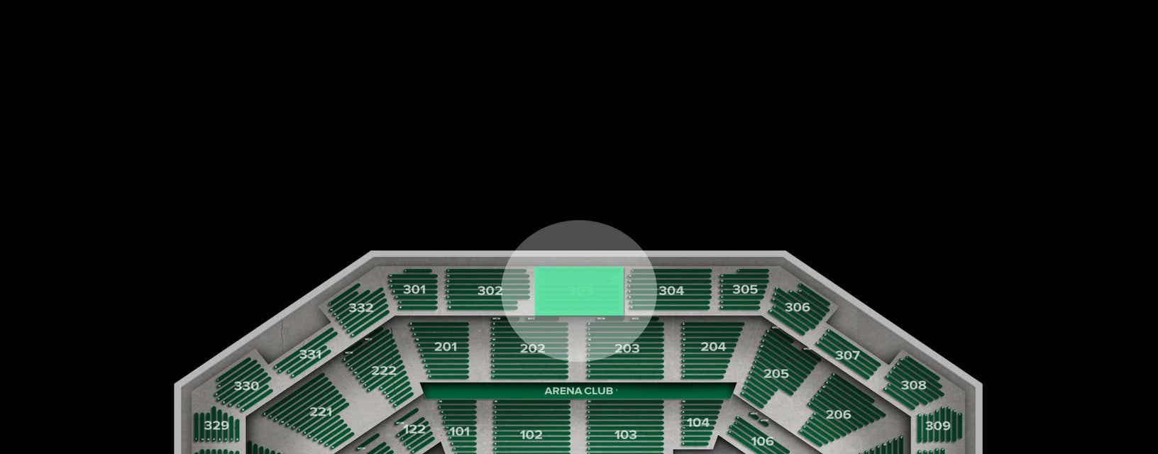 Seat view from Upper