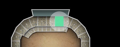 Seat view from Upper