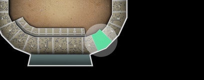 Seat view from Upper