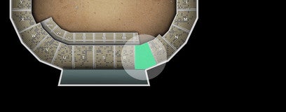 Seat view from Upper