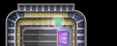 Seat view from Middle