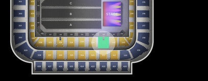 Seat view from Middle