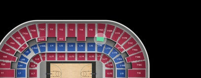 Seat view from Arena Floor