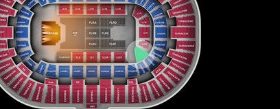 Seat view from Lower Level