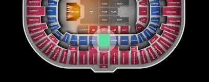 Seat view from Loge