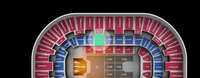 Seat view from Loge