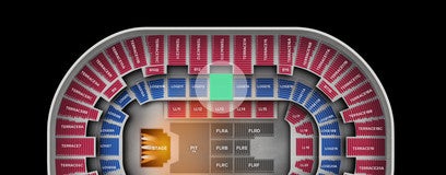 Seat view from Loge
