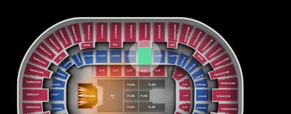 Seat view from Loge