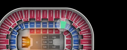 Seat view from Loge