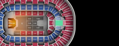 Seat view from Loge