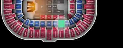 Seat view from Loge