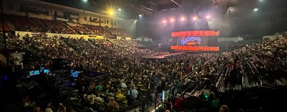 Seat view from Loge