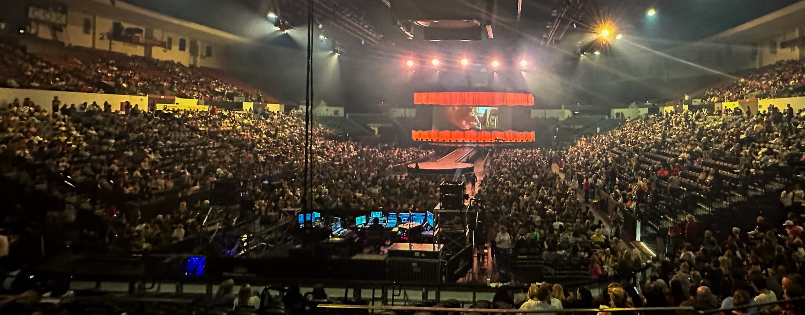 Seat view from Loge