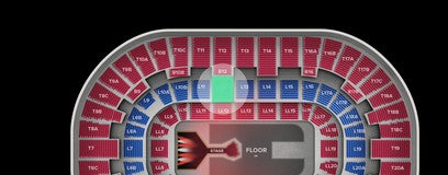 Seat view from Loge