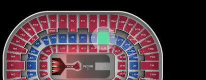 Seat view from Loge