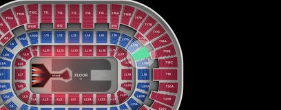 Seat view from Loge