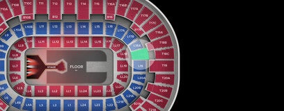 Seat view from Loge