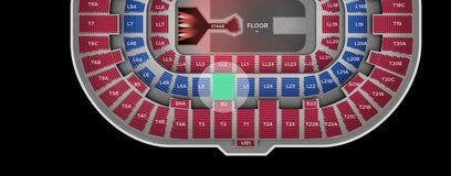 Seat view from Loge
