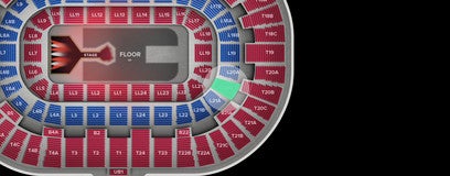 Seat view from Loge