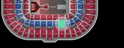 Seat view from Loge