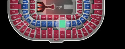 Seat view from Loge
