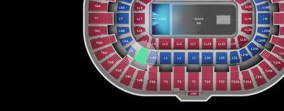 Seat view from Loge