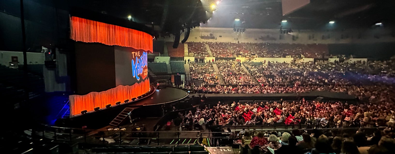 Seat view from Loge