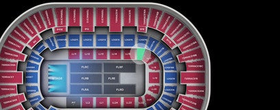 Seat view from Lower Level