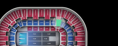 Seat view from Loge