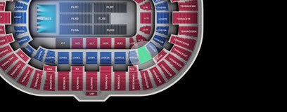 Seat view from Loge