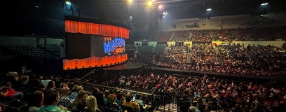 Seat view from Loge