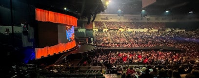 Seat view from Loge