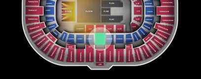 Seat view from Loge