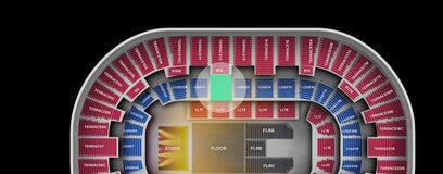Seat view from Loge