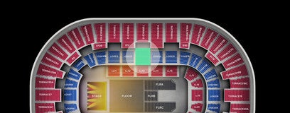Seat view from Loge