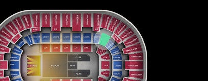 Seat view from Loge