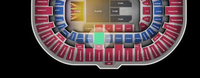 Seat view from Loge