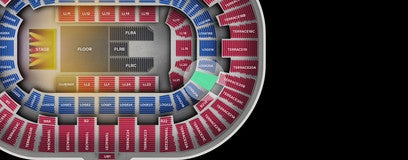 Seat view from Loge