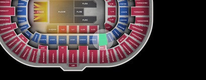 Seat view from Loge
