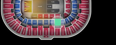 Seat view from Loge
