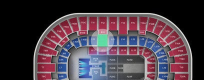 Seat view from Loge