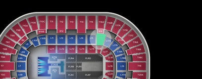 Seat view from Loge