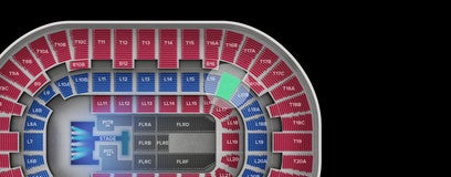 Seat view from Loge